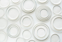 Load image into Gallery viewer, Porcelain Pinstripe Plates