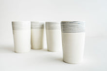 Load image into Gallery viewer, Porcelain Pinstripe Tumbler/Vase