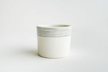 Load image into Gallery viewer, Porcelain Pinstripe Cup