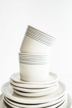 Load image into Gallery viewer, Porcelain Pinstripe Cup