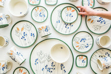 Load image into Gallery viewer, Porcelain Floral Plates
