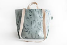 Load image into Gallery viewer, Veggie Tote - In Aqua