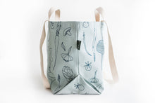 Load image into Gallery viewer, Veggie Tote - In Aqua