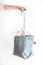 Load image into Gallery viewer, Veggie Tote - In Aqua