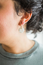 Load image into Gallery viewer, Circle Charm Hoops
