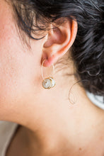 Load image into Gallery viewer, Pinched Bead Hoops - Small