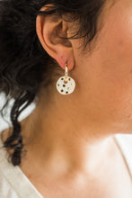 Load image into Gallery viewer, Circle Charm Hoops