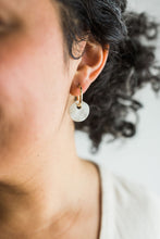 Load image into Gallery viewer, Circle Charm Hoops