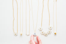 Load image into Gallery viewer, Striped Petal Pendant