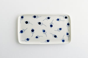 Porcelain Blueberry Tray