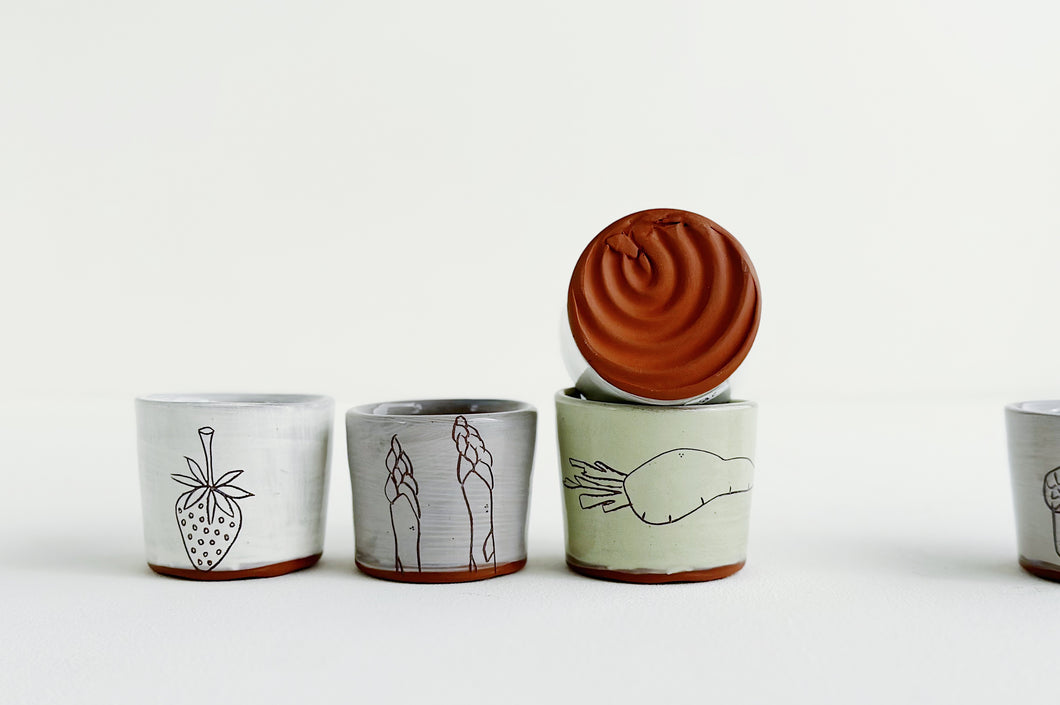 Earthenware Tiny Cups