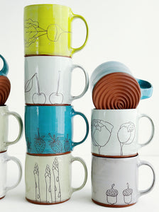 Earthenware Mugs