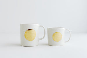 Porcelain Mug - Gold Dot