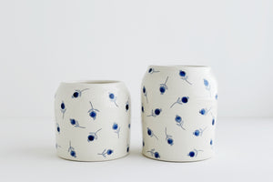 Porcelain Vase - Blueberry