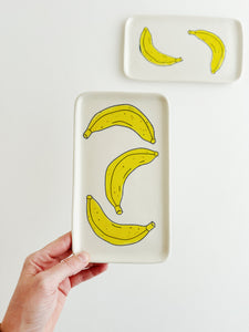 Porcelain Catch All Trays - Banana