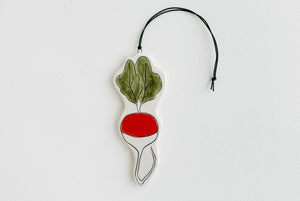 Zesty Radish Ornament