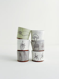 Earthenware Tiny Cups