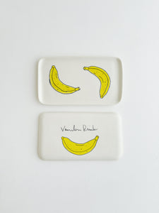 Porcelain Catch All Trays - Banana