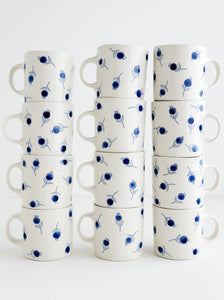 Porcelain Blueberry Mug - Small