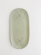 Load image into Gallery viewer, Earthenware Summer Platter - Mint Pear
