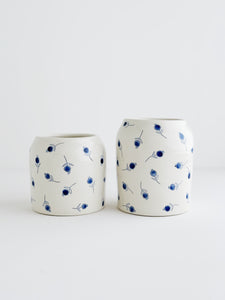 Porcelain Vase - Blueberry