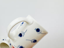 Load image into Gallery viewer, Porcelain Blueberry Mug -Seconds
