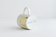 Load image into Gallery viewer, Porcelain Mug - Gold Rainbow

