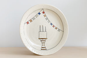 Porcelain Birthday/Celebrate Plate (PREORDER)