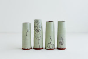 Earthenware Bud Vases