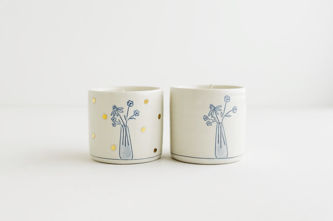 Bud Vase Candle - Peony + Magnolia