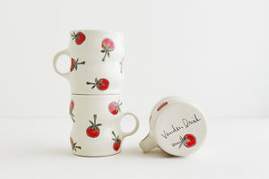 Wavy Mug - Tomato