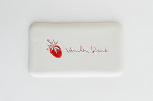 Porcelain Catch All Trays - Strawberry