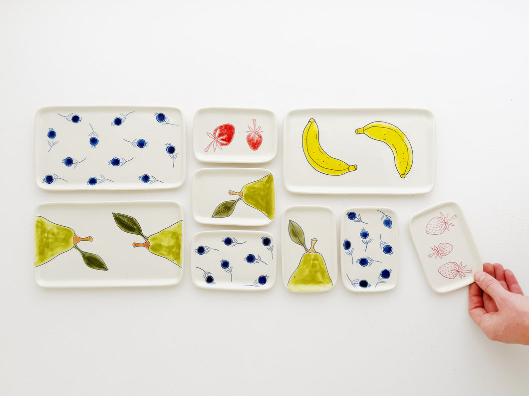 Catch-All Trays - Strawberry