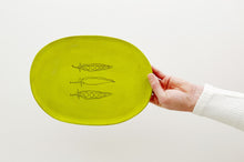 Load image into Gallery viewer, Earthenware Pea Pod Oval Serving Tray
