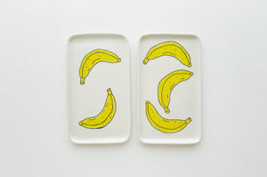 Porcelain Catch All Trays - Banana