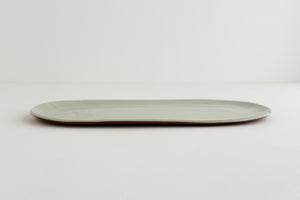 Earthenware Summer Platter - Mint Pear