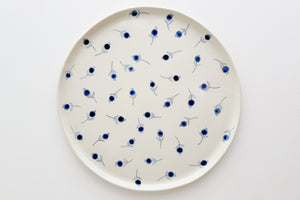 Porcelain Blueberry Platter