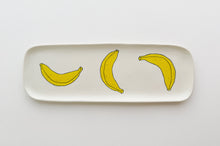 Load image into Gallery viewer, Porcelain Skinny Platter - Banana
