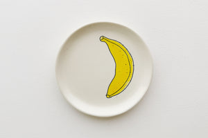 Porcelain Banana Small Plate