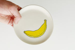 Porcelain Banana Small Plate