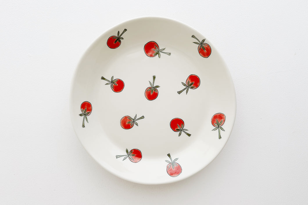 Shallow Bowl - Tomato