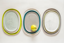 Load image into Gallery viewer, Earthenware Oval Serving Trays - Medium
