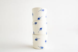 Porcelain Blueberry Cup