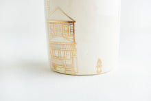 Load image into Gallery viewer, Porcelain House Candle - Honeysuckle+Jasmine
