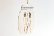 Load image into Gallery viewer, Carrot Mason Jar Ornament
