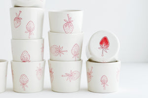 Porcelain Berry Cups