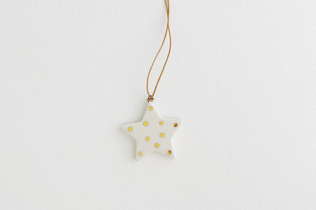 Speckled Star Ornament