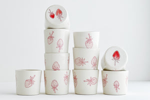 Porcelain Berry Cups