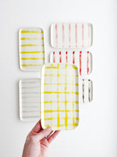 Load image into Gallery viewer, Porcelain Watercolor Striped Catch-all Trays
