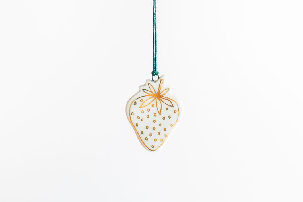 Gold Berry Ornament